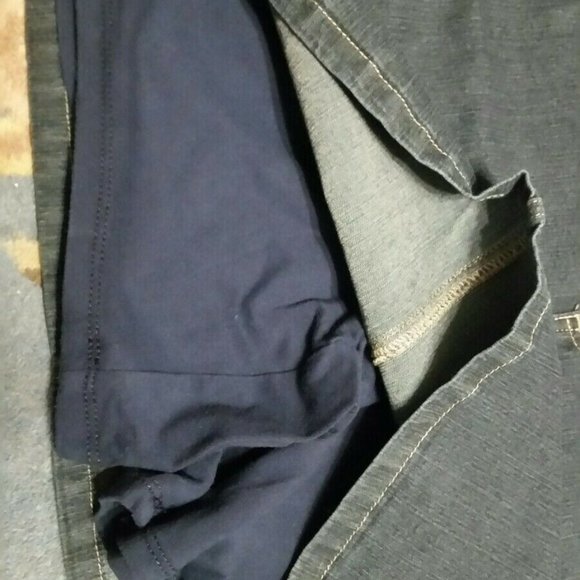 St Johns Bay Skort Blue Jean NWT 6 - Picture 4 of 4